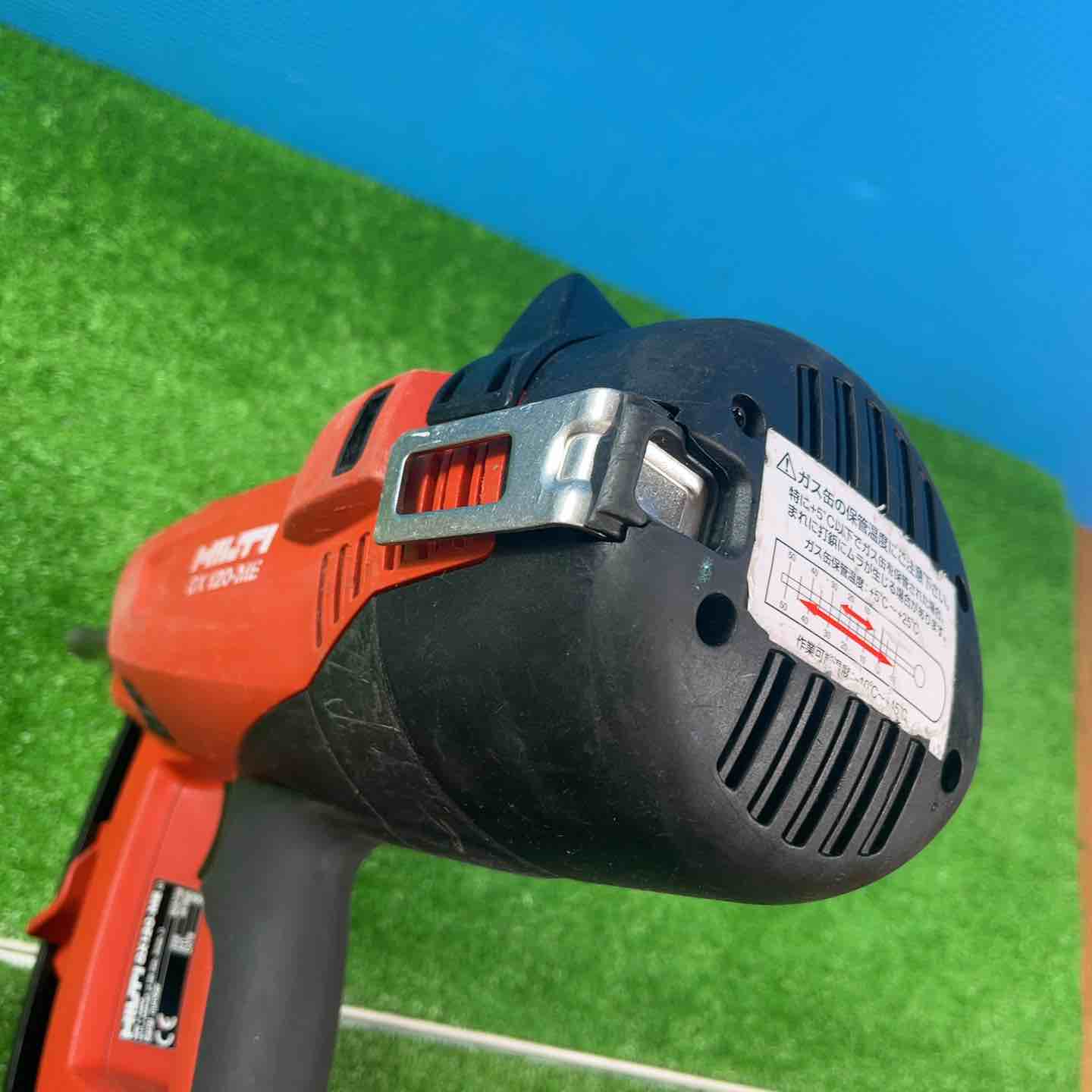 ◇ヒルティ(HILTI) ガス式鋲打機 GX120-ME ガス缶2本、ガス抜き