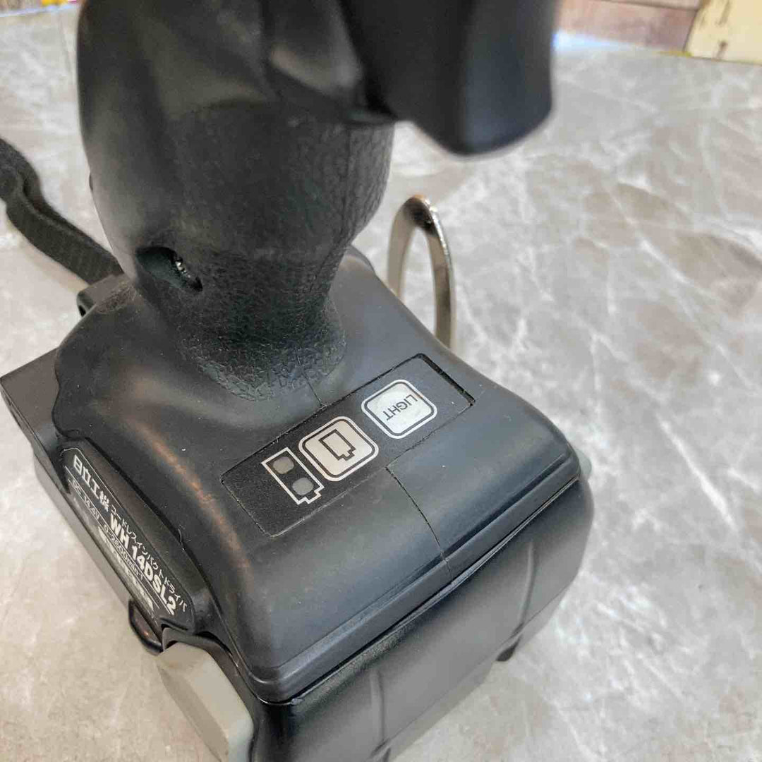 ◇ハイコーキ(HIKOKI ※旧:日立工機) コードレスインパクトドライバ ストロングブラック WH14DSL(2SLCK)(B)【八潮店】