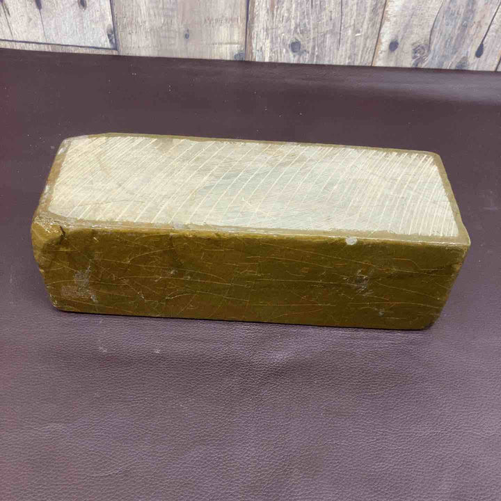 【超希少】 【未使用品】 天然砥石 産地不明 重量約5.0Kg 長さ約260mmｘ幅約95mmｘ高さ約85mm 番手細かめ 若狭田村山？ 京都正本山？ 【東大和店】