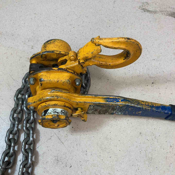 【中古品】 キトー(KITO) レバーブロック LB032 3.2t チェーンブロック 吊り上げ用 【東大和店】