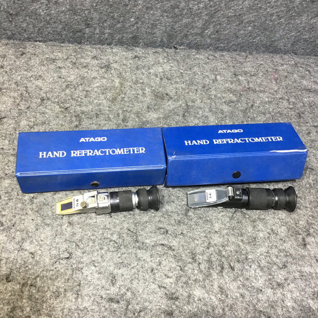 ATAGO 手持ち屈折計 N4 HAND REFRACTOMETER 2個セット【桶川店