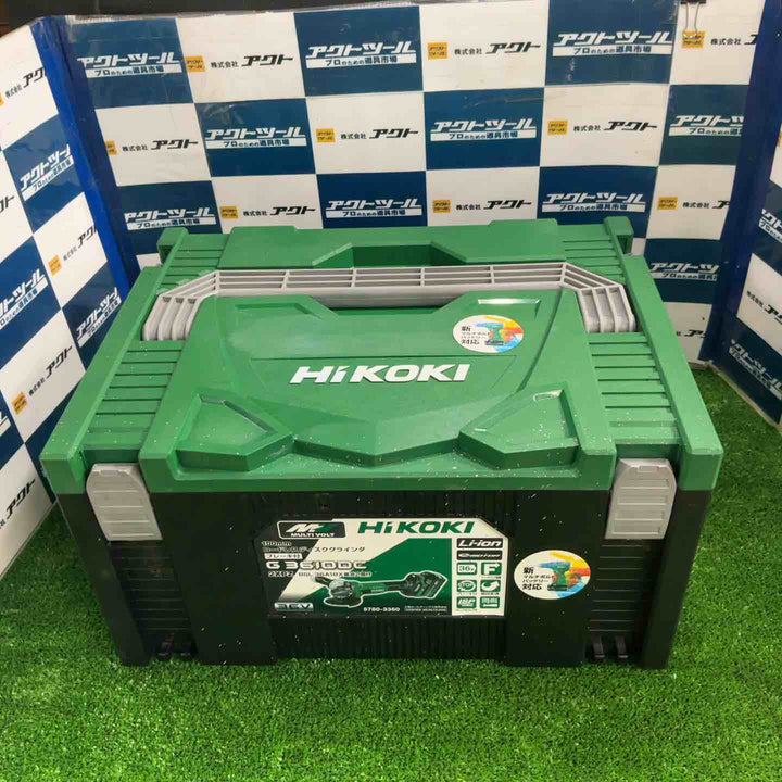 ★ハイコーキ(HIKOKI ※旧:日立工機) 100mmコードレスディスクグラインダ G3610DC(2XPZ)【草加店】
