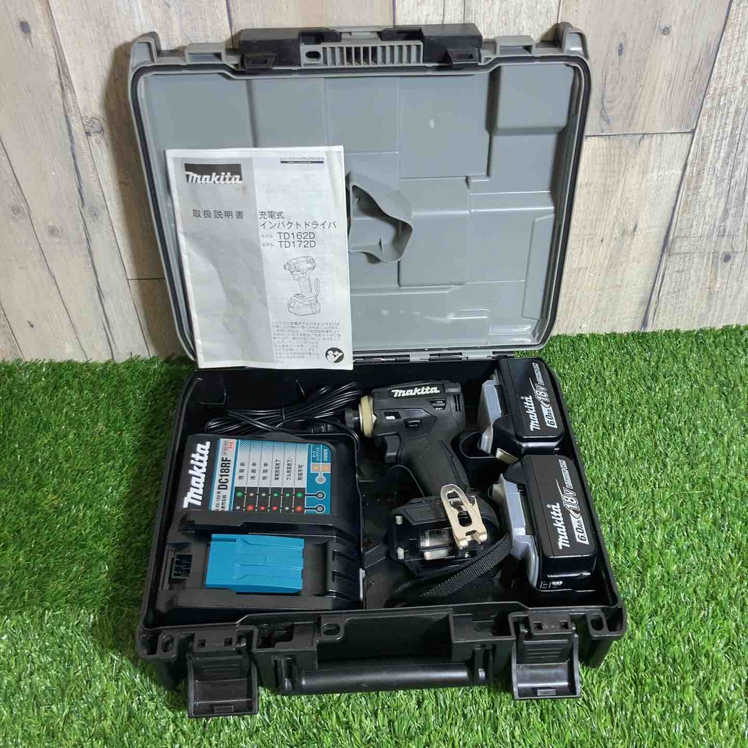 ★マキタ(makita) コードレスインパクトドライバー TD172DRGXB【戸田店】