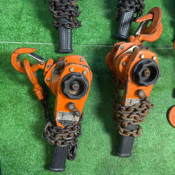 コンドーテック 0.8t レバーホイスト KC-0.8 6点まとめ レバーブロック 800kg【岩槻店】