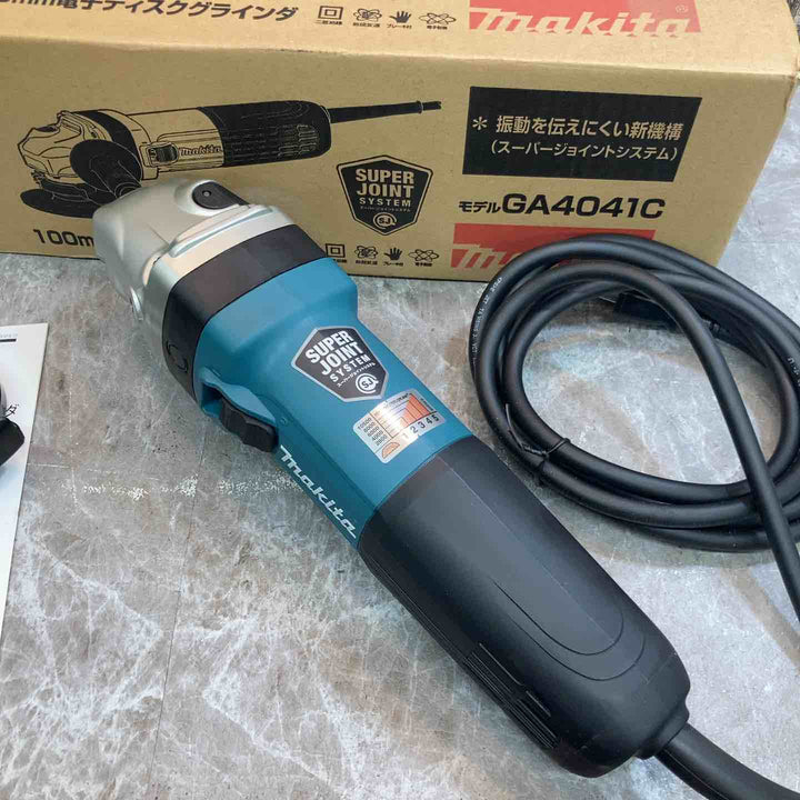 ☆マキタ(makita) 100mm電子ディスクグラインダ GA4041C【八潮店】