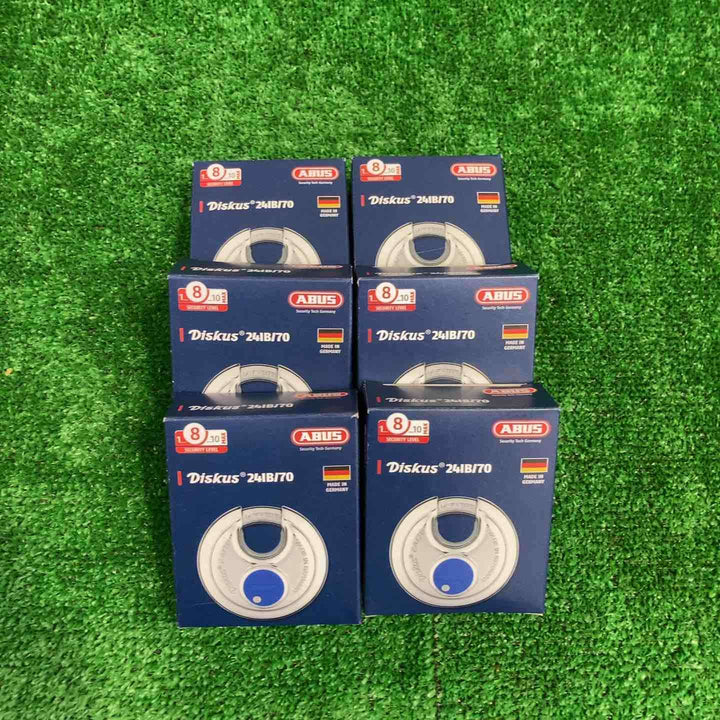 南京錠 ABUS ディスカス 24IB-70 ステンレス吊り【町田店】