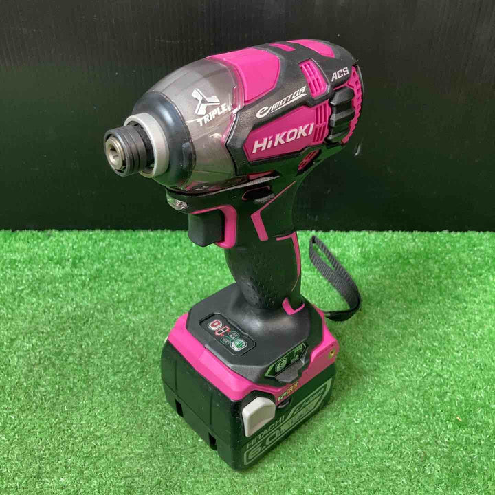 【中古品】★ハイコーキ(HIKOKI ※旧:日立工機) コードレスインパクトドライバー WH14DDL2(2LYPK)(R)【岩槻店】