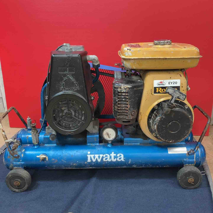 【中古品/店頭受取り限定】アネスト岩田 iwata 3.5馬力エンジンコンプレッサー SUE-152PB【東大和店】
