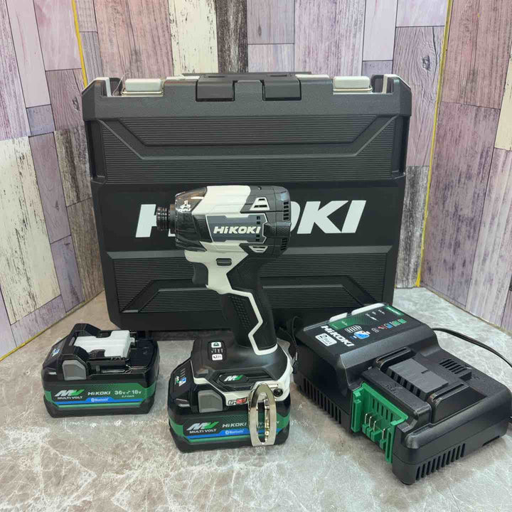 ★ハイコーキ(HIKOKI ※旧:日立工機) コードレスインパクトドライバー WH36DD(2XHSZ)(FW)【八潮店】