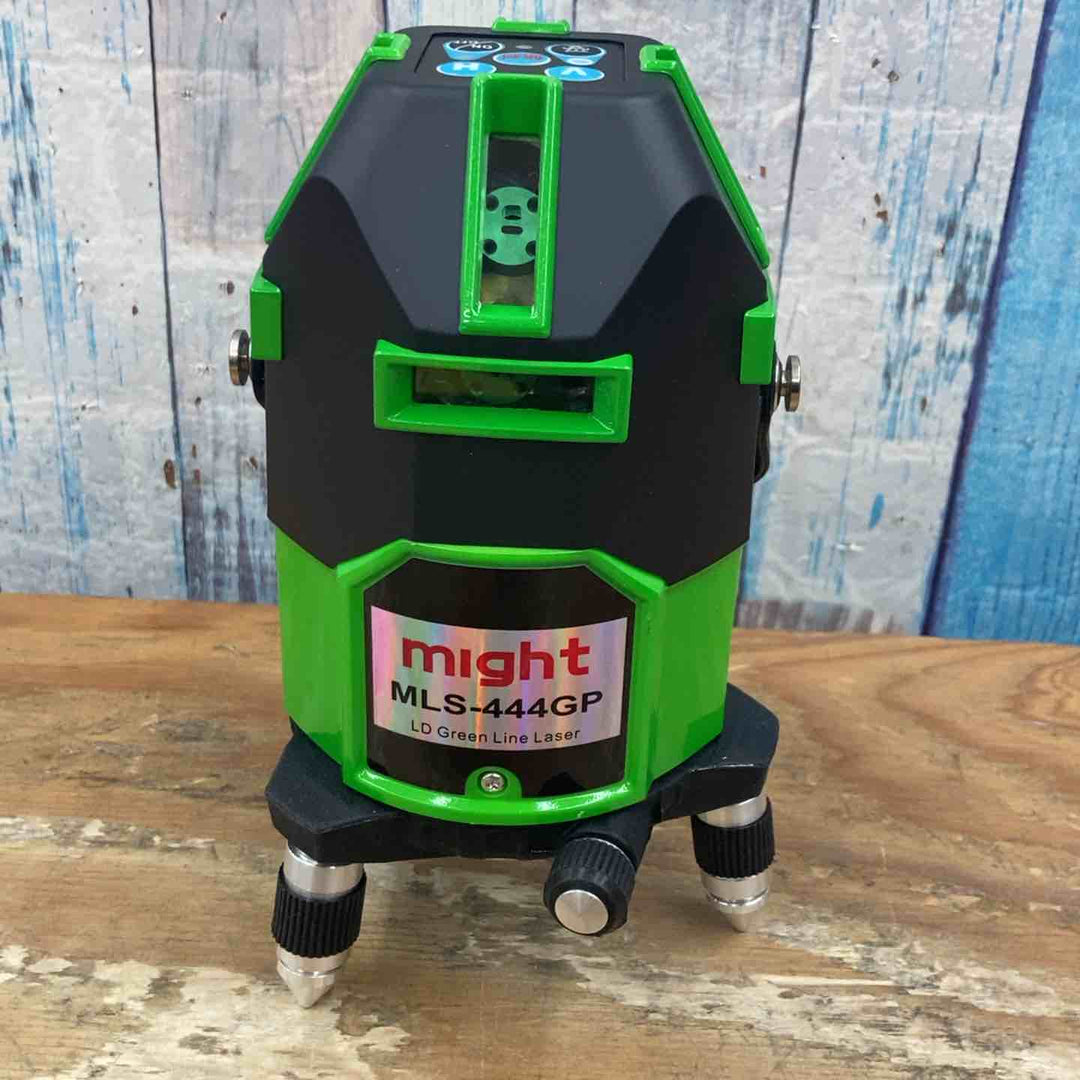 〇マイト工業 グリーンレーザー墨出し器 MLS-444GP-RT 三脚付き【柏店】