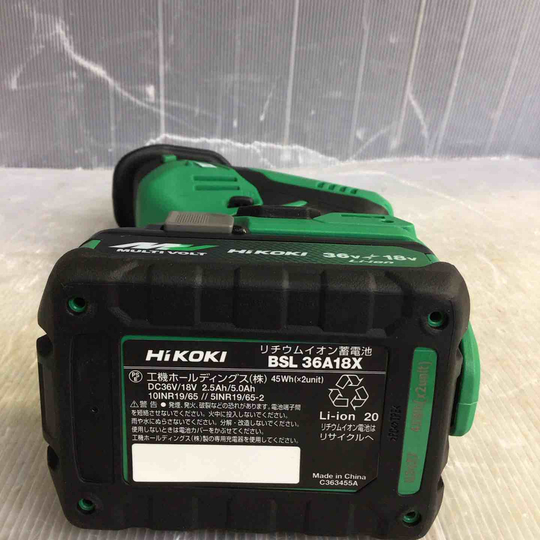 ◇ハイコーキ(HIKOKI ※旧:日立工機) コードレスセーバーソー CR18DA(XPZ)【草加店】
