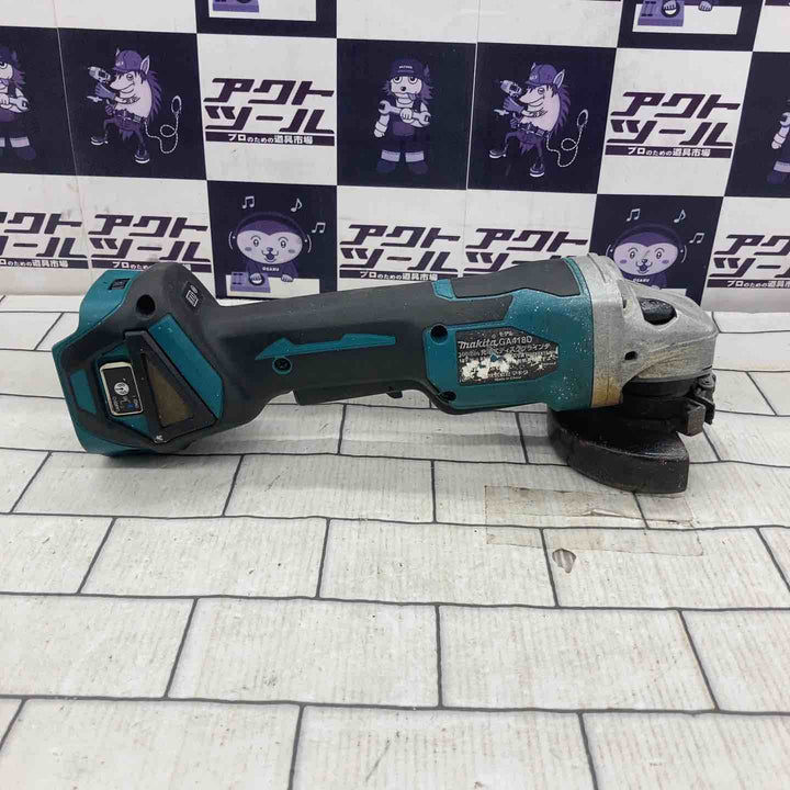 ★マキタ(makita) 100mmコードレスディスクグラインダ GA418DZ【所沢店】