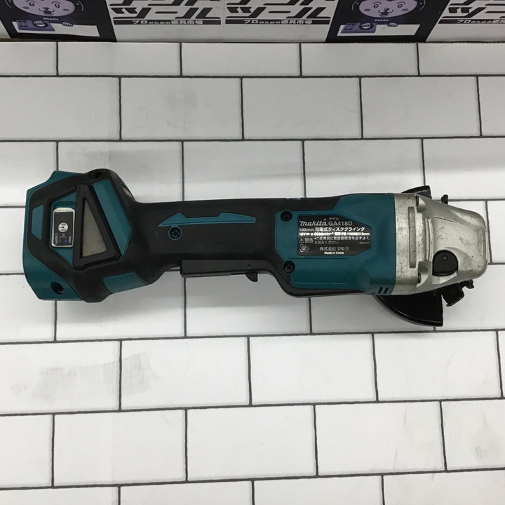 ★マキタ(makita) 100mmコードレスディスクグラインダ GA418DZ【所沢店】