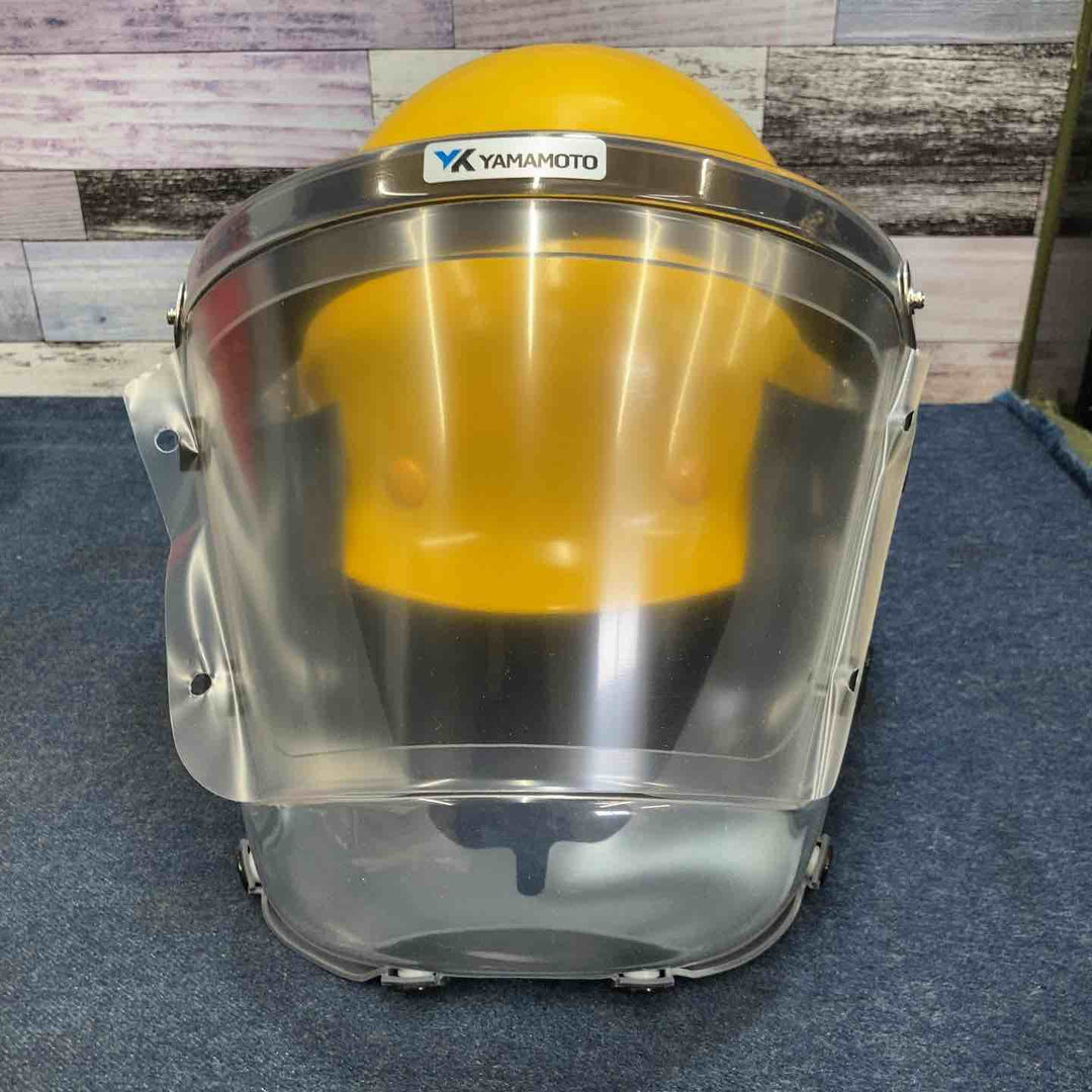 【未使用品】◇YAMAMOTO 電動ファン付呼吸用保護具 LS-355;H1SNZ ヘルメットタイプ(高所作業用)【八潮店】