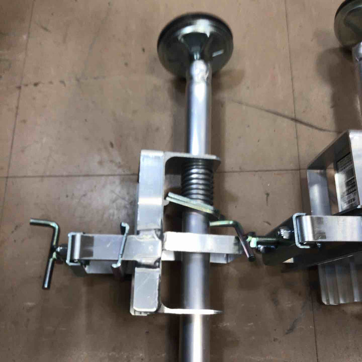 〇スリーセブン(777)　安全ストッパー 角フレーム脚立用 S-3AL (4本セット)【草加店】