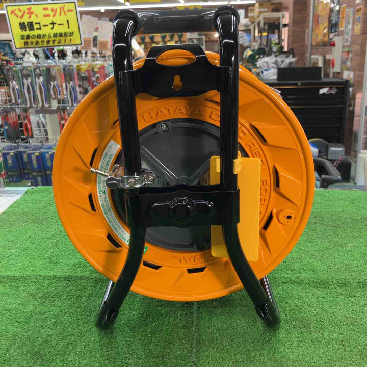 ハタヤ(HATAYA) 三相200V型コードリール (引掛け型) 漏電遮断器付 接地付 30m BR-302ML【桶川店】