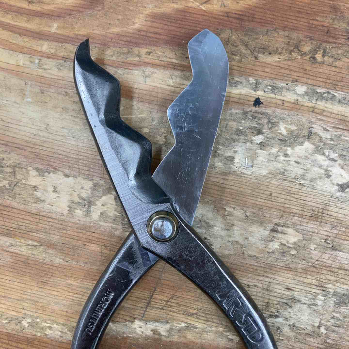 盛光 板金鋏 丸波切 330mm【柏店】