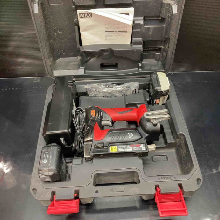 ☆マックス(MAX) コードレスタッカ TG-ZB2-BC/1850A【川越店】