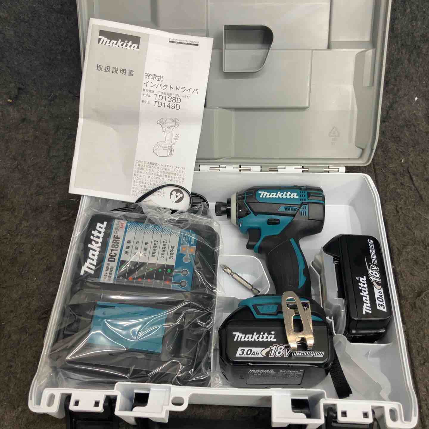 ☆マキタ(makita) コードレスインパクトドライバー TD149DRFX 18V3.0Ah