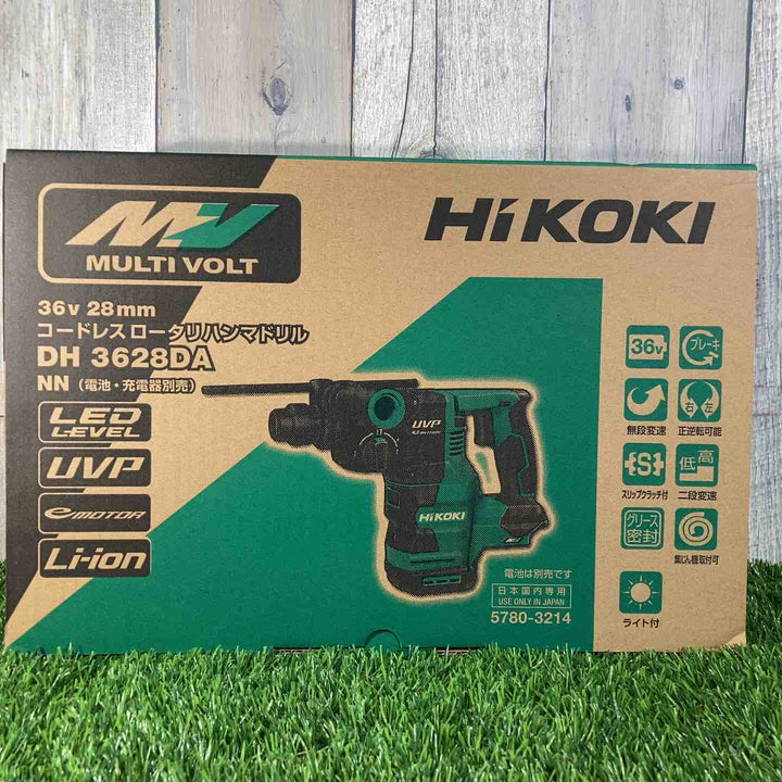 ★ハイコーキ(HIKOKI ※旧:日立工機) コードレスハンマドリル DH3628DA(NN) 本体のみ【戸田店】