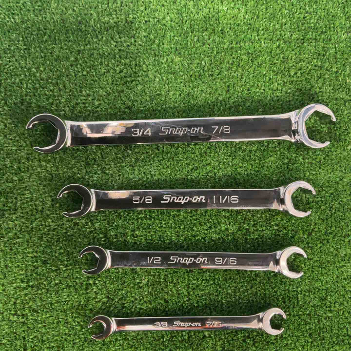 スナップオン Snap-on ダブルエンド フレアナット レンチ 4本セット RXFS1214B/1618B/2022B/2428B【草加店】