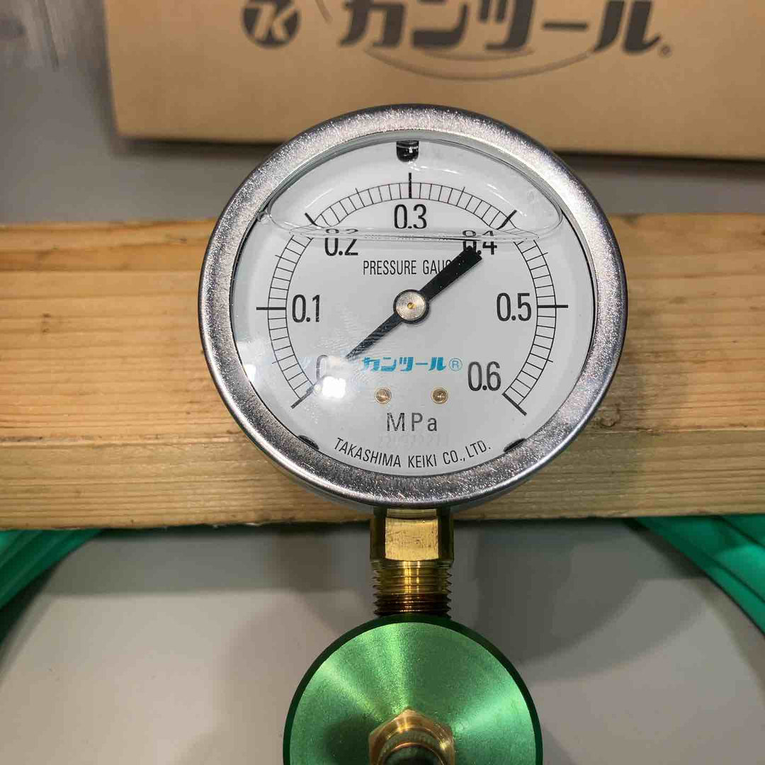◇カンツール(KANTOOL) 止水プラグ用 エアーホース10m･圧力計付 HT-10T 長期保管品【戸田店】