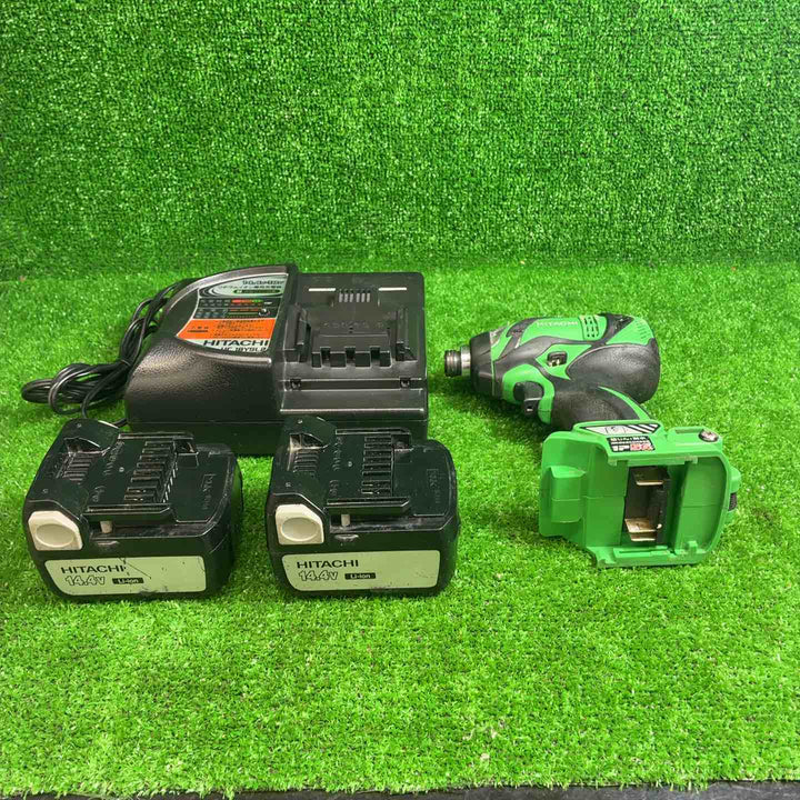 ハイコーキ(HIKOKI ※旧:日立工機) コードレスインパクトドライバー WH14DBAL2(2LSCK)(L)【藤沢店】