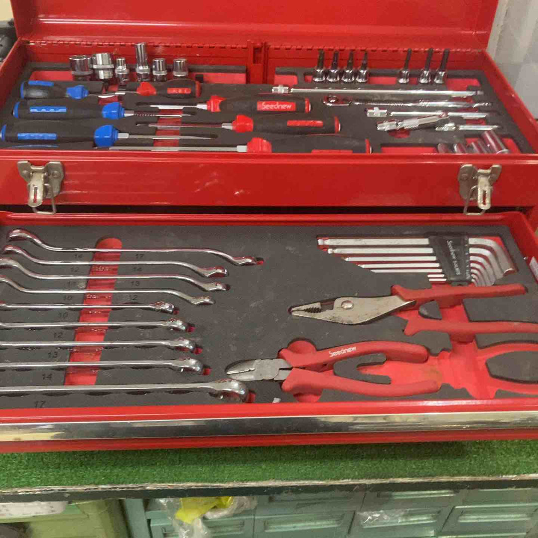 Seednew　工具箱セット【町田店】　ソケット　レンチ　ツールボックス　工具セット
