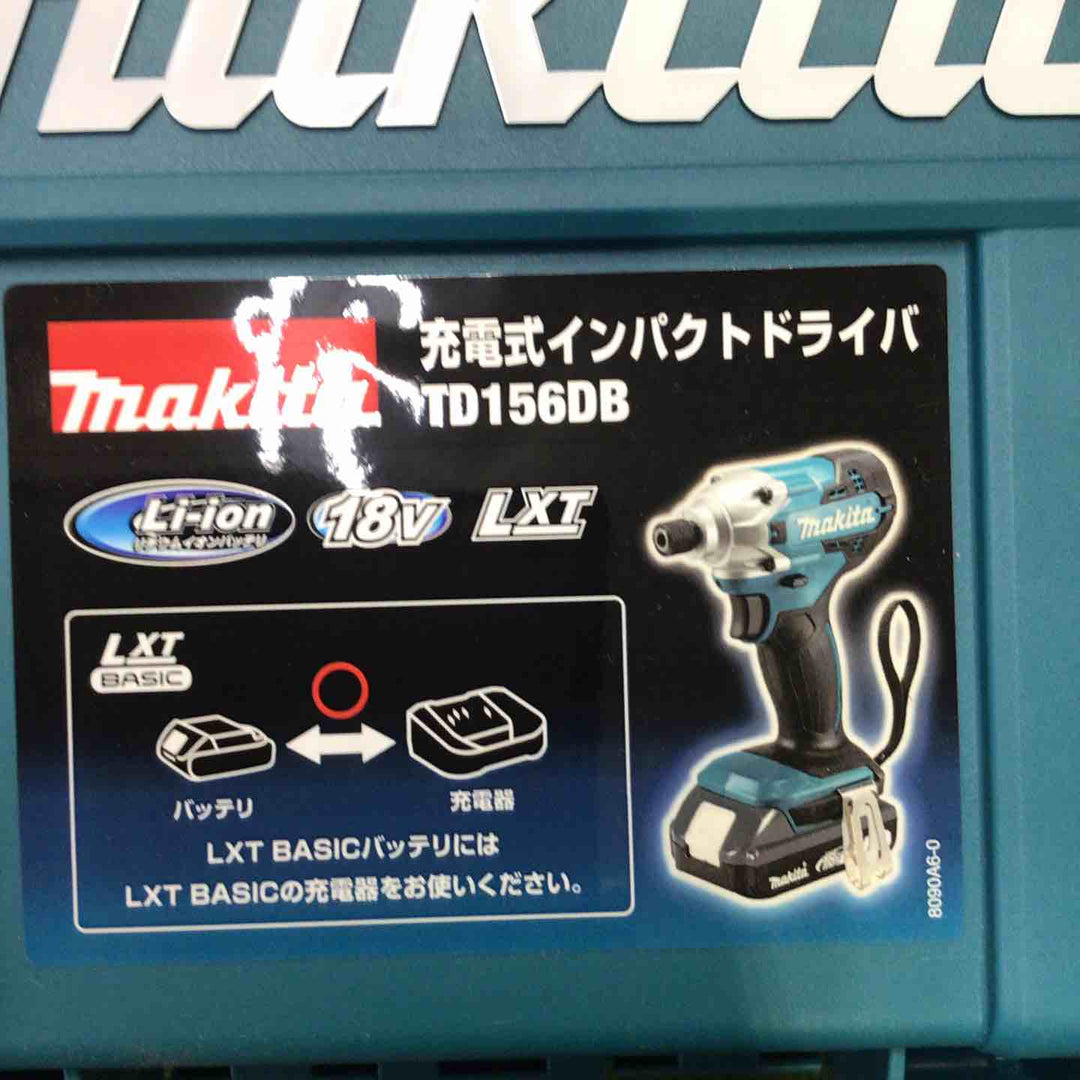 マキタ(makita) コードレスインパクトドライバー TD156DB【町田店】