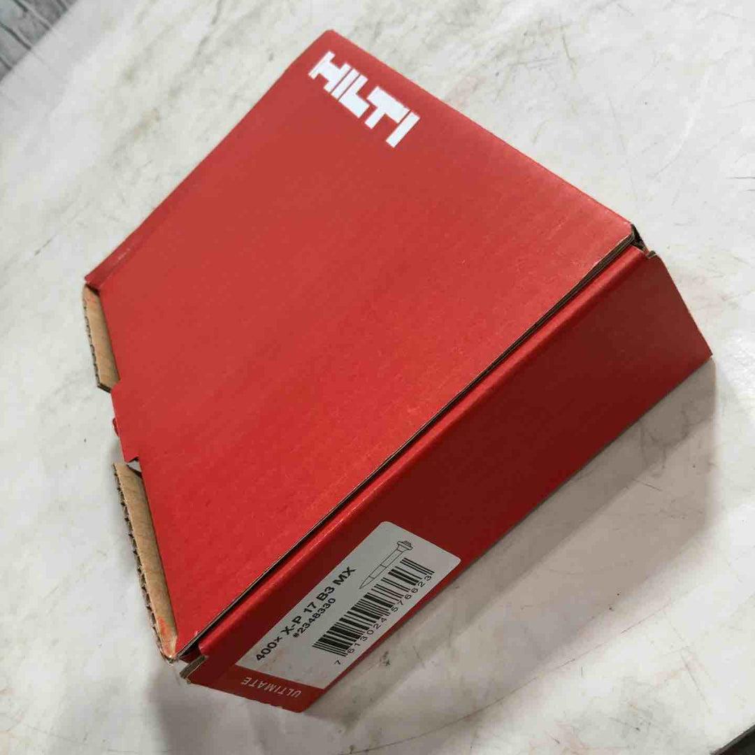 HILTI ヒルティ BX 3用ピン (連発) X-P 17 B3 MX (400本) コンクリート(ハード)17mm 3558702【川口店】