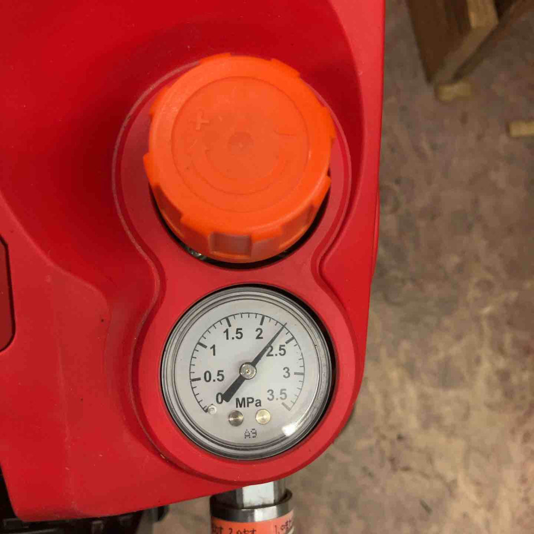 【動作良好】★マックス(MAX) 高圧専用エアコンプレッサー AK-HH1270E2_レッド【所沢店】