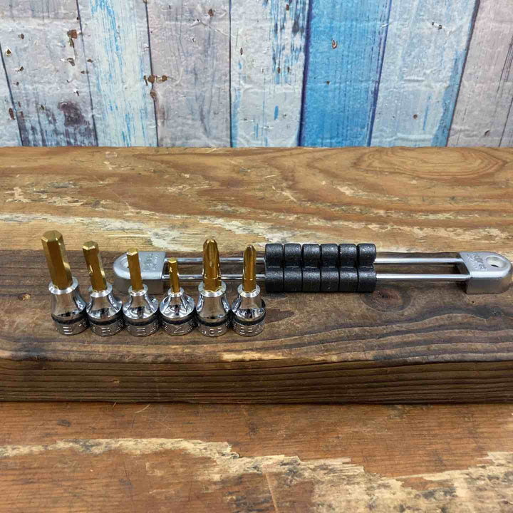 ▲ネプロス(nepros) 9.5sq.ヘキサゴンビットソケットセット[6コ組]NTBT306A【柏店】