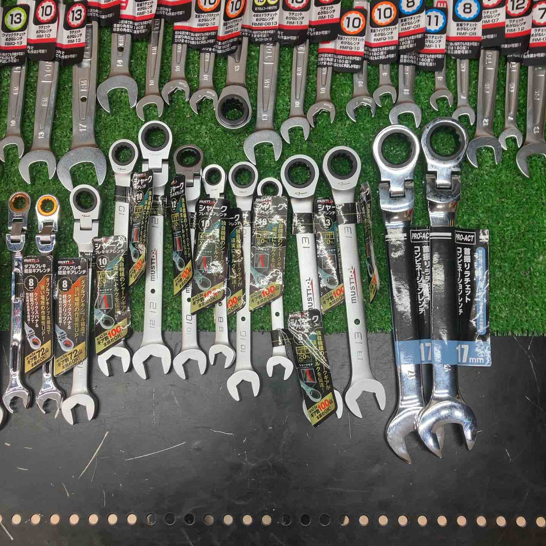未使用品 ギアレンチ まとめ売り② KTC スーパーツール TONE等 サイズ複数 100個セット！【川越店】