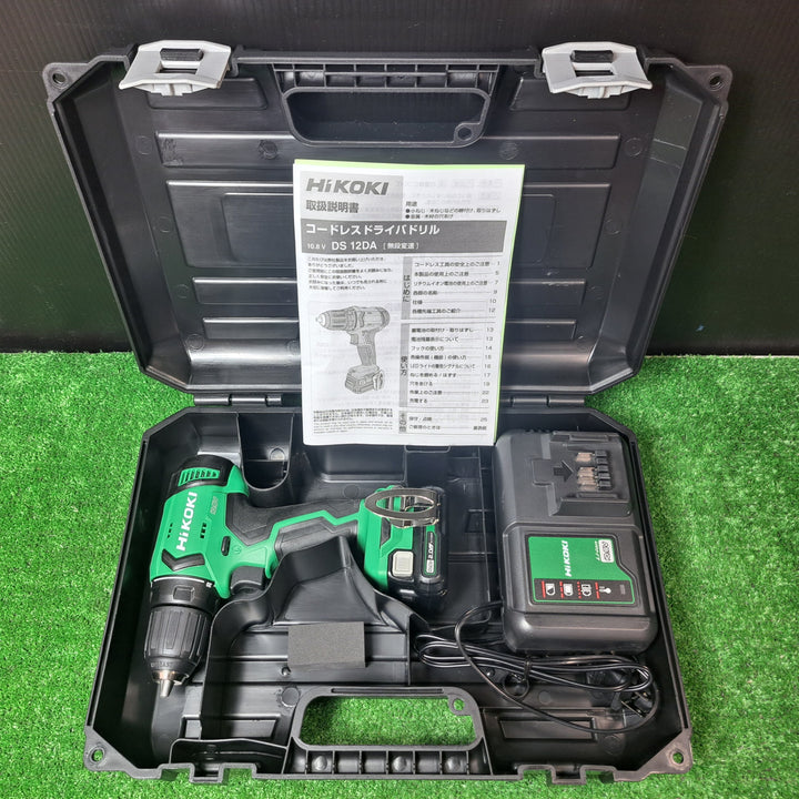 【美品】◇ハイコーキ(HIKOKI ※旧:日立工機) コードレスドリルドライバー DS12DA(2BS)【岩槻店】