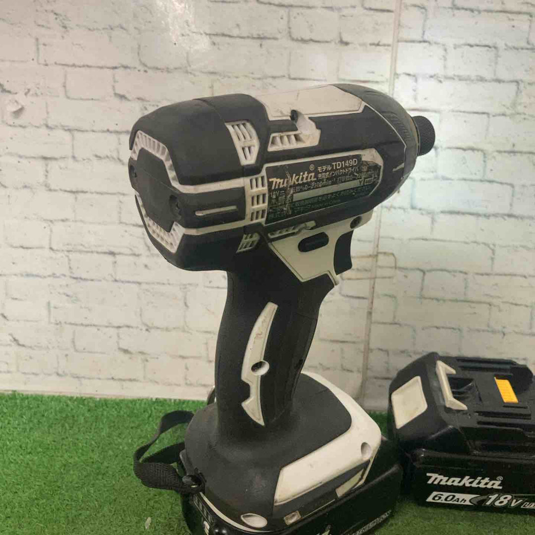 ★マキタ(makita) コードレスインパクトドライバー TD149DRFXW【町田店】