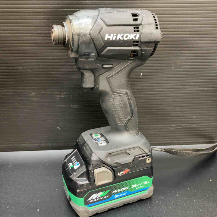 ★ハイコーキ(HIKOKI ※旧:日立工機) コードレスインパクトドライバー WH36DC(2XPSZ)(B)【川越店】