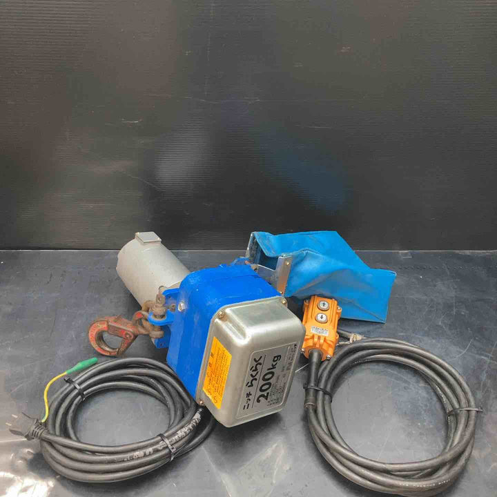 【店頭受取り限定】ニッチ 電動ホイスト(チェーン）RCS-120H【川越店】