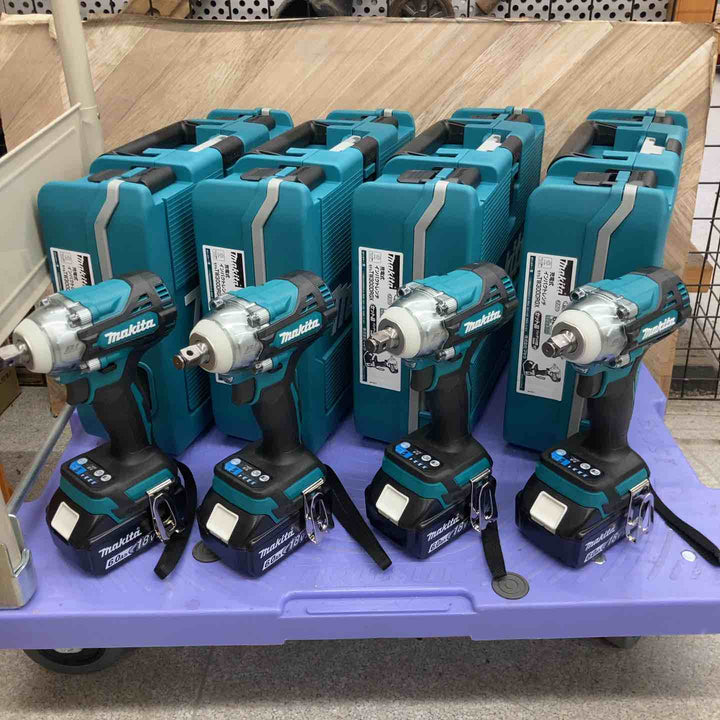 マキタ(makita) 18V コードレスインパクトレンチ TW300DRGX 4台セット【八潮店】
