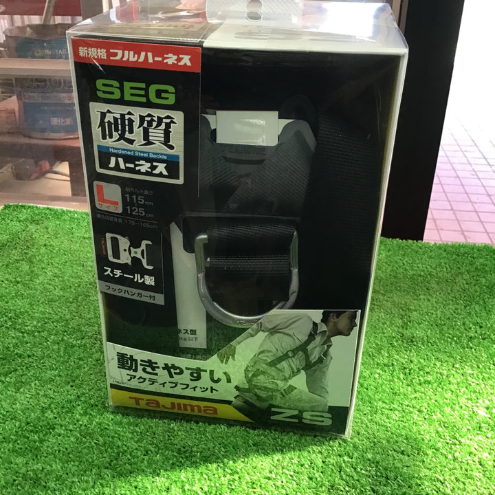 □タジマ(Tajima) ハーネスZS 黒 Lサイズ AZSL-BK【草加店】