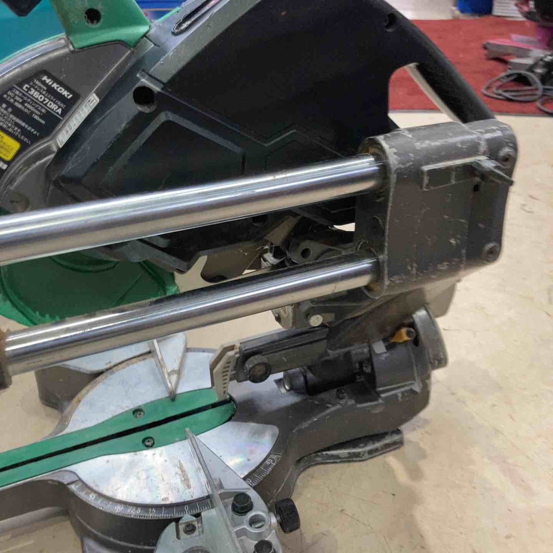 ★ハイコーキ(HIKOKI ※旧:日立工機) コードレス卓上スライド丸のこ C3607DRA(NN)【町田店】