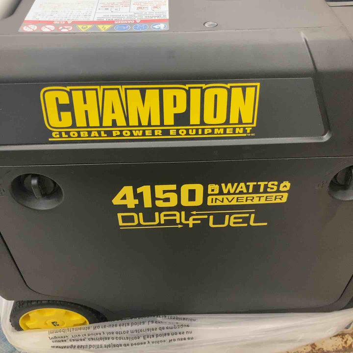 【店頭受取り限定】Champion チャンピオン・GGGガス・ガソリンインバーター発電機3800 501003-J【八潮店】