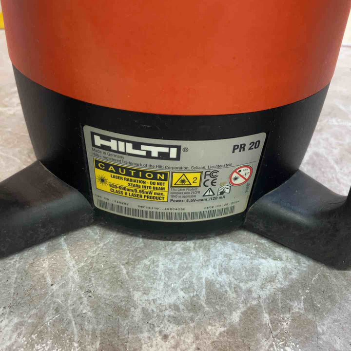 ◇ ヒルティ(HILTI) 回転レーザー(レベルプレーナー) PR20【八潮店】