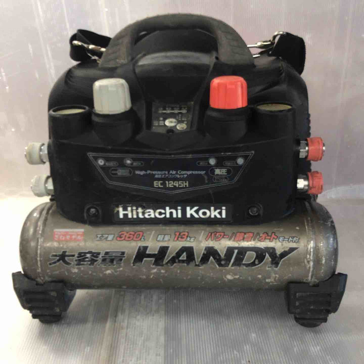 ★ハイコーキ(HIKOKI ※旧:日立工機) エアコンプレッサー EC1245H【草加店】