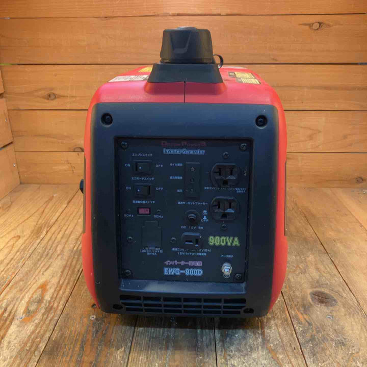 【中古】ナカトミ(NAKATOMI) インバーター発電機  EIVG-900D【所沢店】