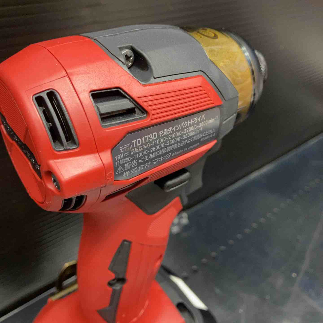 【未使用品】★マキタ(makita) コードレスインパクトドライバー TD173DGXPR LXT20周年記念限定カラー プレミアムレッド【川越店】