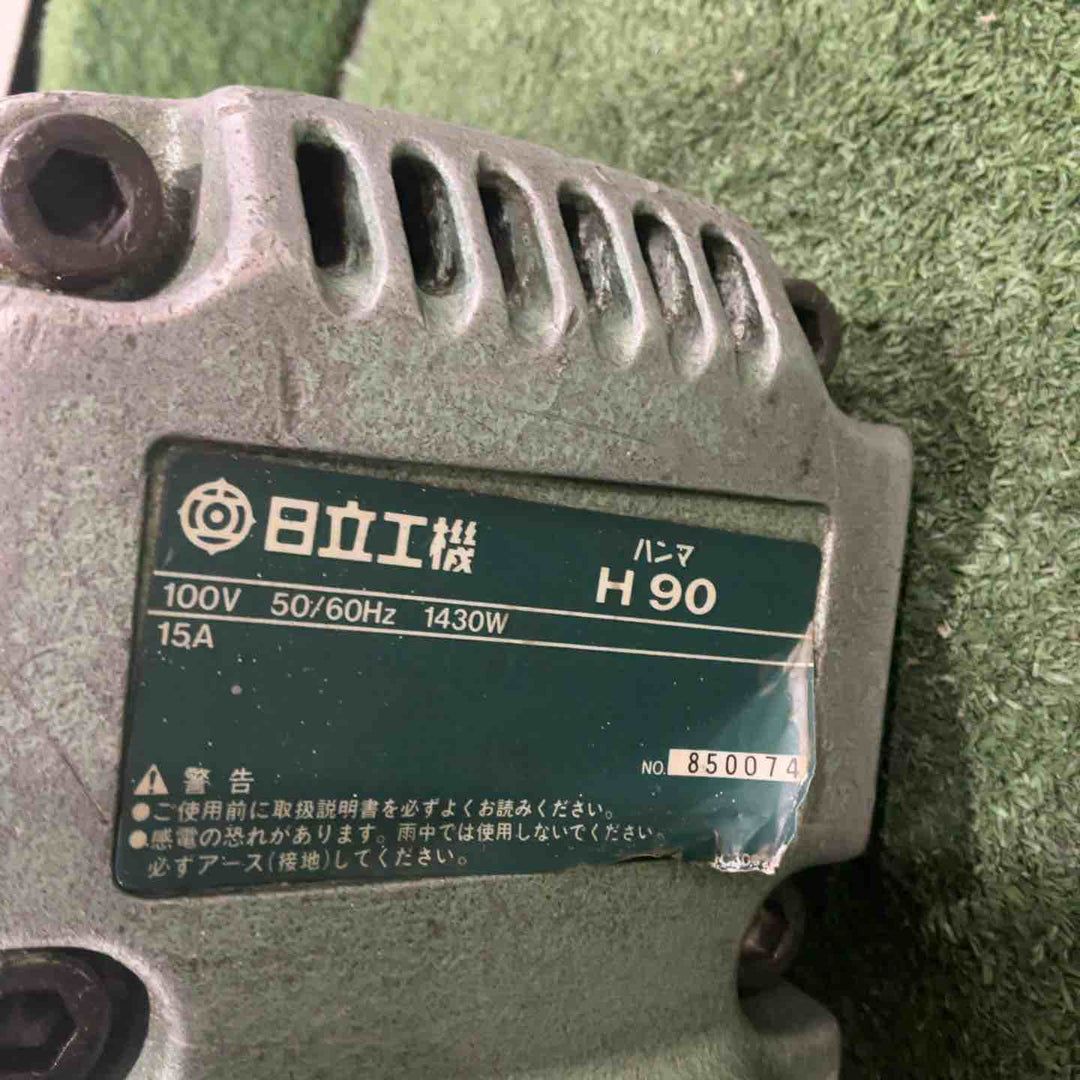 【店頭受取り限定】★ハイコーキ(HIKOKI ※旧:日立工機) 電動ハンマ H90 動作確認済【川口店】