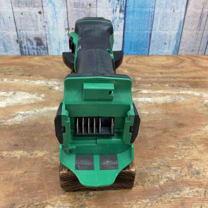 ◇ハイコーキ(HIKOKI ※旧:日立工機) コードレスディスクグラインダ G14DBVL(NN)グリーン 本体のみ【柏店】