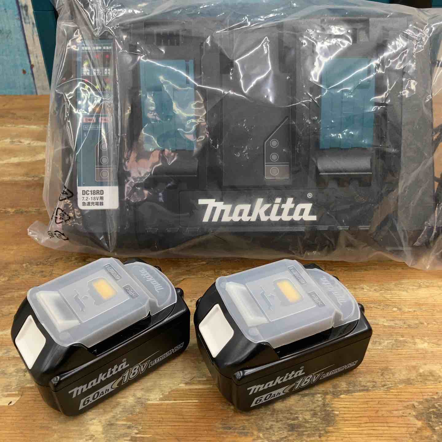 マキタ A-61226 パワーソースキット 未使用品 充電器(2口型)＋バッテリ