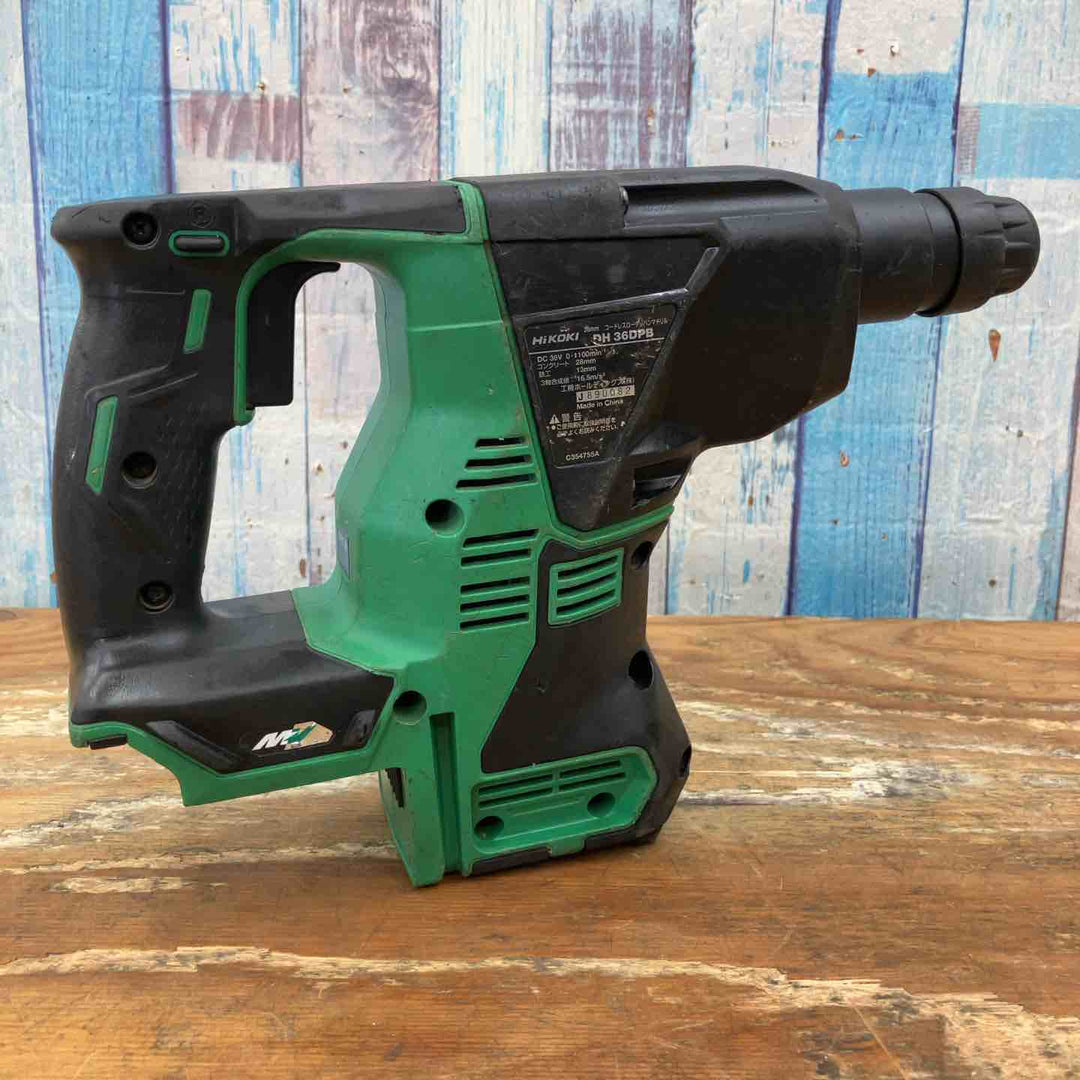 ◇ハイコーキ(HIKOKI ※旧:日立工機) コードレスハンマドリル DH36DPB(NN)【柏店】