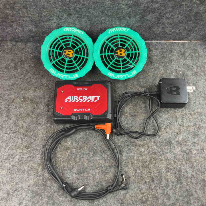 バートル BURTLE エアークラフト 空調服 24V　バッテリー　ファンセット【鴻巣店】